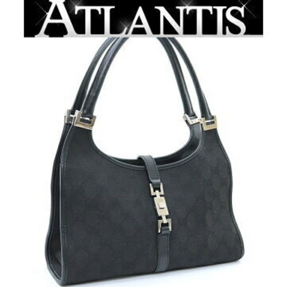 Gucci Jackie handbag GG black Hobo Shoulder bag